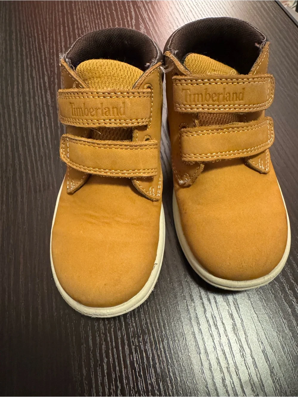 Timberland Kids' Wheat Brown Velcro Kids Boots